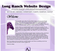 Tablet Screenshot of longranchwebsitedesign.com